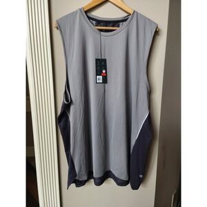 VRST TANK TOP ACCELERATED TANK XXL NEW NWT ANTI ODOR MENS MUSCLE SHIRT VENTED